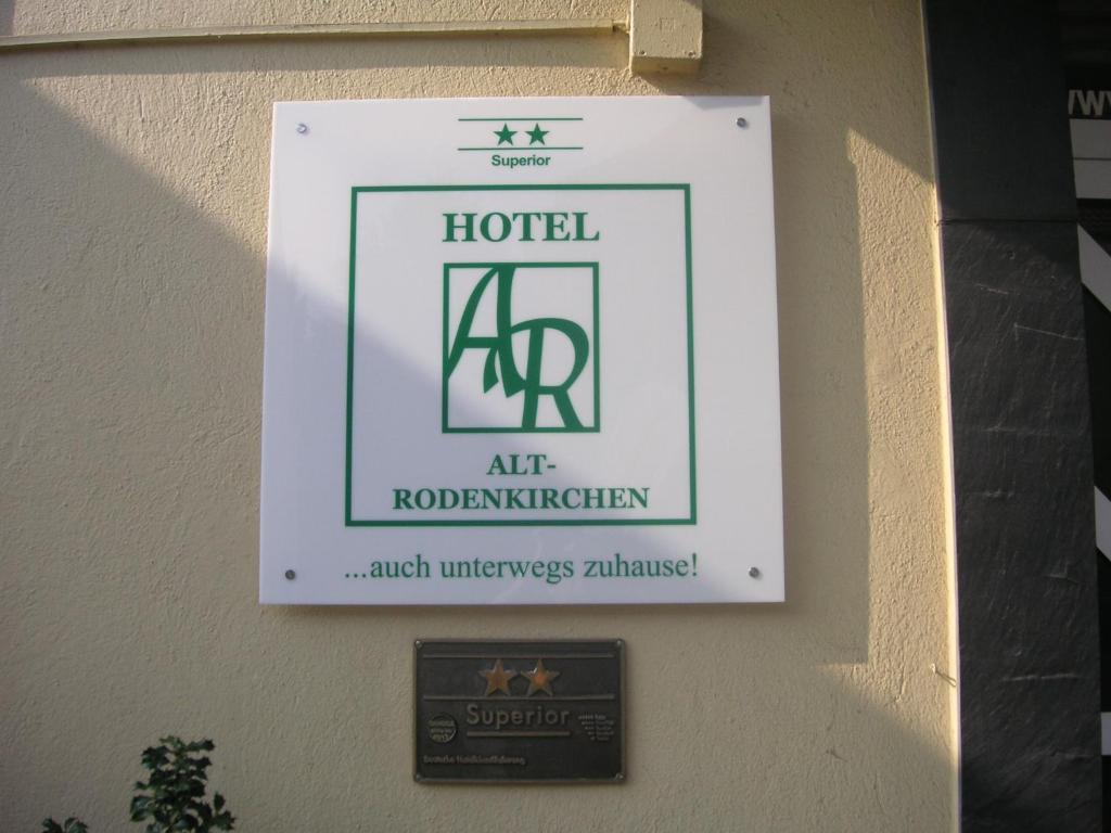 Hotel Alt-Rodenkirchen Colonia Exterior foto
